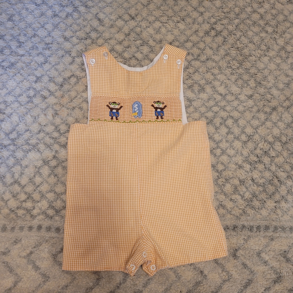 Smocked jumper